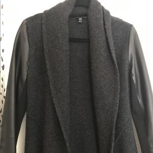 Eileen Fisher mixed media jacket XS Fits 6